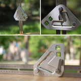 Multi-function Woodworking Triangle Ruler Angle Ruler Revolutionary Carpentry Tool Measuring Tool