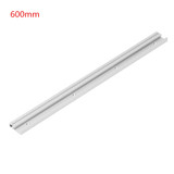 Drillpro 600/800/1000/1220mm Aluminum Alloy T-Track Woodworking T-slot Miter Track with Scale/Miter Track Stop