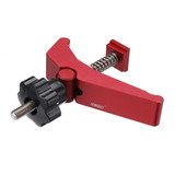 Aluminum Alloy Quick Acting Hold Down Clamp T-Slot T-Track Clamp Set Woodworking Tool