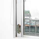 3pcs 1.9m Adjustable Window Slide Kit Plate Air Conditioner Wind Shield For Portable Air Conditioner