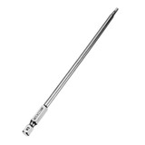 Broppe 4Pcs 150mm H3-H6 Hex Head Screwdriver Bit 1/4 Inch Hex Shank Magnetic Screwdriver Bits