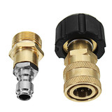 M22 Threaded Nozzle Quick Connect Head for Foam Gun High Pressure Washer Machine