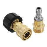 M22 Threaded Nozzle Quick Connect Head for Foam Gun High Pressure Washer Machine