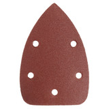 30pcs 140mm 60-120 Grit 5 Holes Triangle Sandpaper Sanding Sheets Mouse Sander Pads
