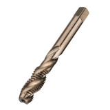 Drillpro M3-M10 HSS Co M35 Machine Sprial Flutes Taps Metric Screw Tap Right Hand Thread Plug Tap Drill