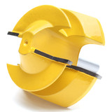 8mm Shank 45 Degree Lock Miter Glue Joint Router Bit Woodworking Cutter