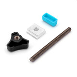 Drillpro Quick Acting Hold Down Clamp Set Woodworking Clamp for Woodworking T-Track T-Slot Clamp