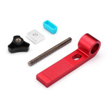 Drillpro Quick Acting Hold Down Clamp Set Woodworking Clamp for Woodworking T-Track T-Slot Clamp