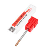 Drillpro 1-8mm 4 Flutes HRC58 End Mill Cutter AlTiN Coating Carbide End Mill Cutter CNC Tool
