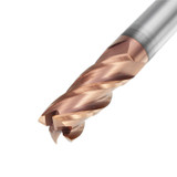 Drillpro 1-8mm 4 Flutes HRC58 End Mill Cutter AlTiN Coating Carbide End Mill Cutter CNC Tool
