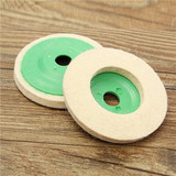 10pcs 100mm Round Wool Buffing Polishing Wheel Felt Pad Buffer Discs