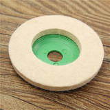 10pcs 100mm Round Wool Buffing Polishing Wheel Felt Pad Buffer Discs