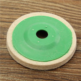 10pcs 100mm Round Wool Buffing Polishing Wheel Felt Pad Buffer Discs