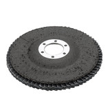 Drillpro 10Pcs 115mm 4.5 Inch Premium Zirconia Flap Disc Grinding Wheel 40-120 Grit Angle Grinder Disc