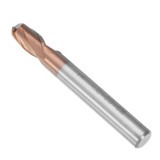 Drillpro R0.5-3mm 2 Flutes Ball Nose HRC58 AlTiN Coating End Mill Cutter Tungsten Carbide CNC Tool