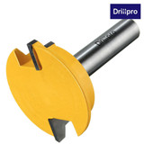 Drillpro RB1 1/2 Inch Shank Rail Stile Router Bit Shaker Woodworking Chisel Cutter Set