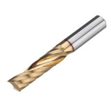 22mm Titanized End Milling Cutter Single Flute Spiral Bit for Metalwork