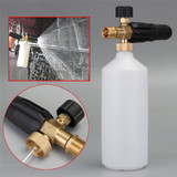 1L Pressure Washer Snow Foam Cannon Lance Bottle 1/4 Inch Quick Release With M22 Connector