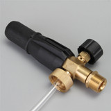 1L Pressure Washer Snow Foam Cannon Lance Bottle 1/4 Inch Quick Release With M22 Connector