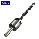 Drillpro DB-C3 4pcs 5 Flute Countersink Drill Bits Reamer Woodworking Chamfer 3mm-6mm