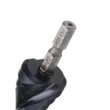 Drillpro HRC89 M35 Cobalt Step Drill Bit 4-22mm/5-21mm TiAlN Coated Step Drill 1/4 Inch Hex Shank