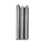 Drillpro 10pcs 3.175mm Shank 90 Degree 0.1/0.2/0.3mm Tip Engraving Bit CNC Tool