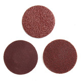 40pcs 2 Inch Roll Lock Sanding Disc 40/80/120/240 Grit Abrasive Tool With Mandrel