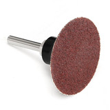 40pcs 2 Inch Roll Lock Sanding Disc 40/80/120/240 Grit Abrasive Tool With Mandrel