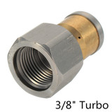 3/8 Inch 1/8 Inch 1/4 Inch High Pressure Drain Hose Nozzle Sewer Cleaning Jetter Nozzle
