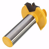 Drillpro RB30 Small Lock Miter Router Bit 45° 1/2 Inch Shank Tenon Cutter for Woodworking