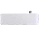 Multifunction USB Hub Type-C to Type-C USB 3.0 2Ports TF SD Card Reader for Laptop PC