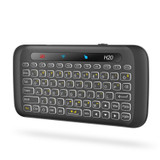 H20 Mini Colorful Backlight Air Mouse with Touch Pad Panel Mini Wireless Keyboard