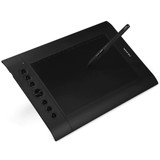 Huion H610 Pro 10x6.25" 2048 Levels 5080LPI Graphics Tablet Drawing Pad with Digital Pen