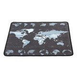 Small World Map Mat 300*250mm Non-Slip Mousepad Waterproof Overlock Gaming Mouse Pad Mat