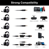 SOMiC G936N Virtual 7.1 Surround Sound 3.5mm + USB Gaming Headphone Headset for PS4 XBOX