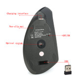 HXSJ 6D Rechargeable 2.4GHz 2400DPI Wireless Vertical Mouse Gaming Mouse Ergonomic Design HXSJ 6D Rechargeable 2.4GHz 2400DPI Wireless Vertical Mouse Gaming Mouse Ergonomic Design