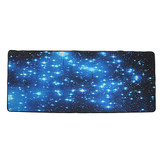 Blue Stars Anti-Slip Neoprene Large Computer Gaming Mouse Keyboard Desk Pad