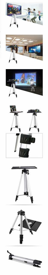 Projector Aluminum Alloy Ground Tripod Projector Telescopic Pallet Tripod Level Instrument Support