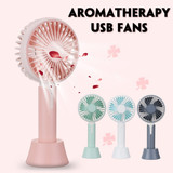 Rechargeable Mini USB Handheld Fan For Travelling Outdoor Office Creative  3 Speed Cooling Fan
