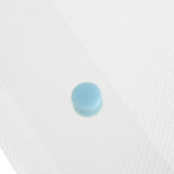 Transparent Double Snap Texture Document Bag Folder File Bag Storage Folder Button Bag