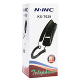Portable Corded Telephone Phone Wall Mountable Base Handset For Home Call Center Office Company Use