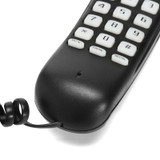 Portable Corded Telephone Phone Wall Mountable Base Handset For Home Call Center Office Company Use
