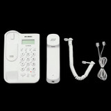 NINC Telephone Corded Phone Landline Phone Home Office Extension Telephone Fixed Phone White