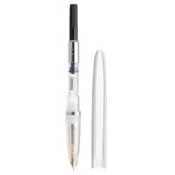 Classsic WingSung 613 Transparent Fountain Pen 0.5mm Fine Nib Smooth Writing School Office Supplies