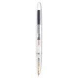 Classsic WingSung 613 Transparent Fountain Pen 0.5mm Fine Nib Smooth Writing School Office Supplies