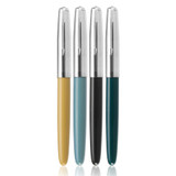 Classsic WingSung 613 Transparent Fountain Pen 0.5mm Fine Nib Smooth Writing School Office Supplies