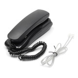 1Pcs 48V Standard  Phone Corded Telephone Analog Desk Wall Mount Flash Redial For Office Home