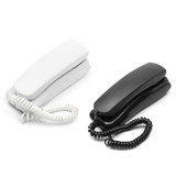 1Pcs 48V Standard  Phone Corded Telephone Analog Desk Wall Mount Flash Redial For Office Home
