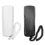 1Pcs 48V Standard  Phone Corded Telephone Analog Desk Wall Mount Flash Redial For Office Home