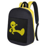 LED Screen Dynamic Backpack DIY Backpack WiFi LED City Walking Advertising BackBag